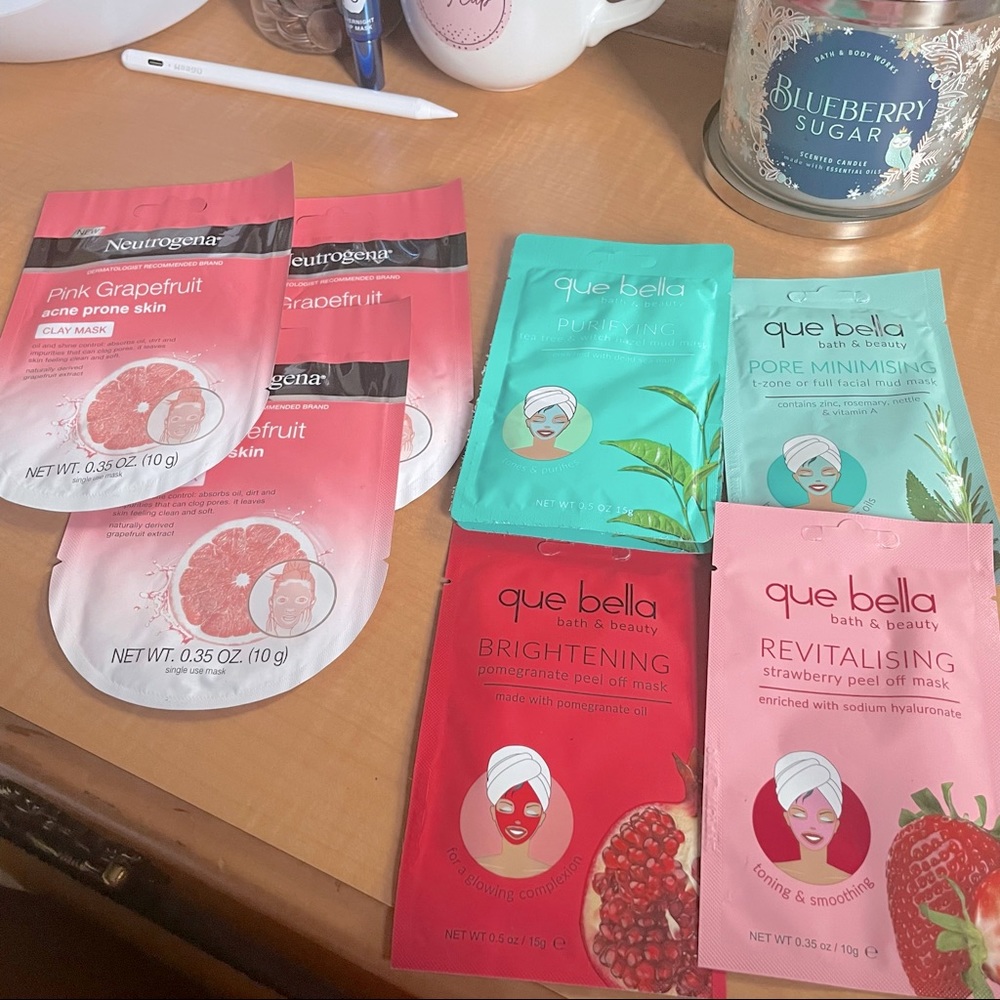 Peel off / clay masks